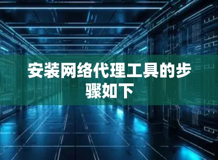 安装网络代理工具的步骤如下