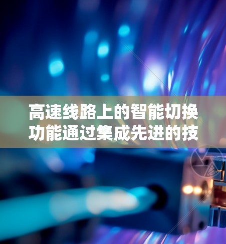 高速线路上的智能切换功能通过集成先进的技术手段，实现车辆的智能化管理和优化，这不仅提高了交通流量效率，还增强了交通安全。以下是对该功能的详细分析