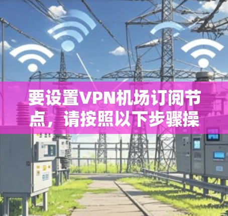 要设置VPN机场订阅节点，请按照以下步骤操作